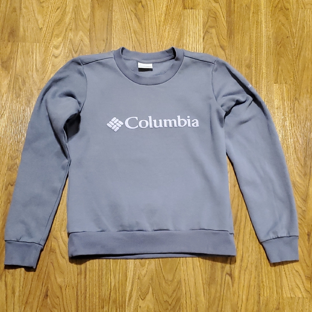 Columbia Crewneck Sweatshirt Womens Size XS Muted Lavender Purple